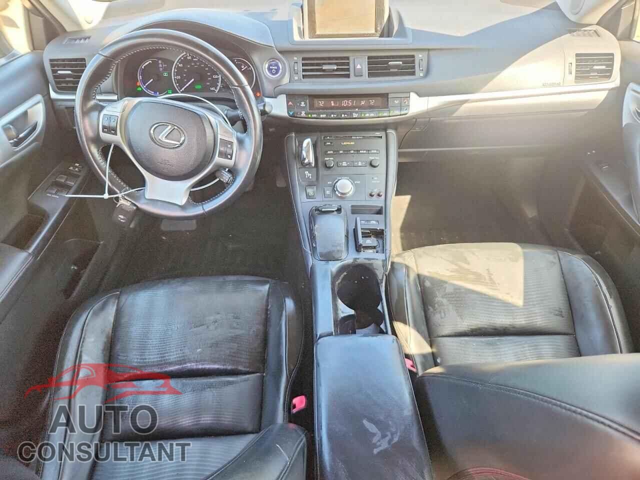 LEXUS CT 200 2012 - JTHKD5BH0C2102015