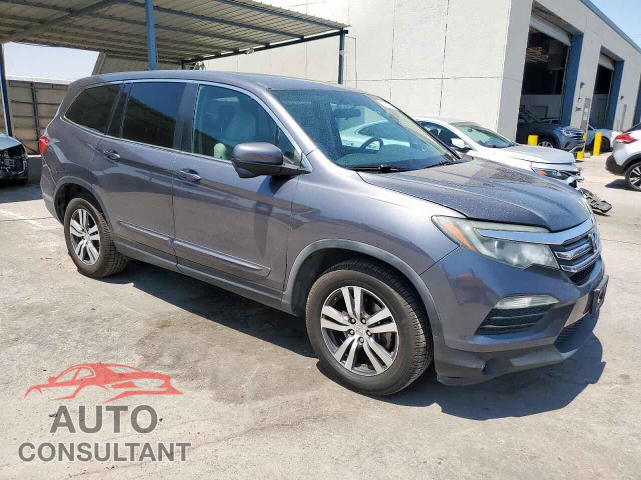 HONDA PILOT 2017 - 5FNYF5H39HB041219