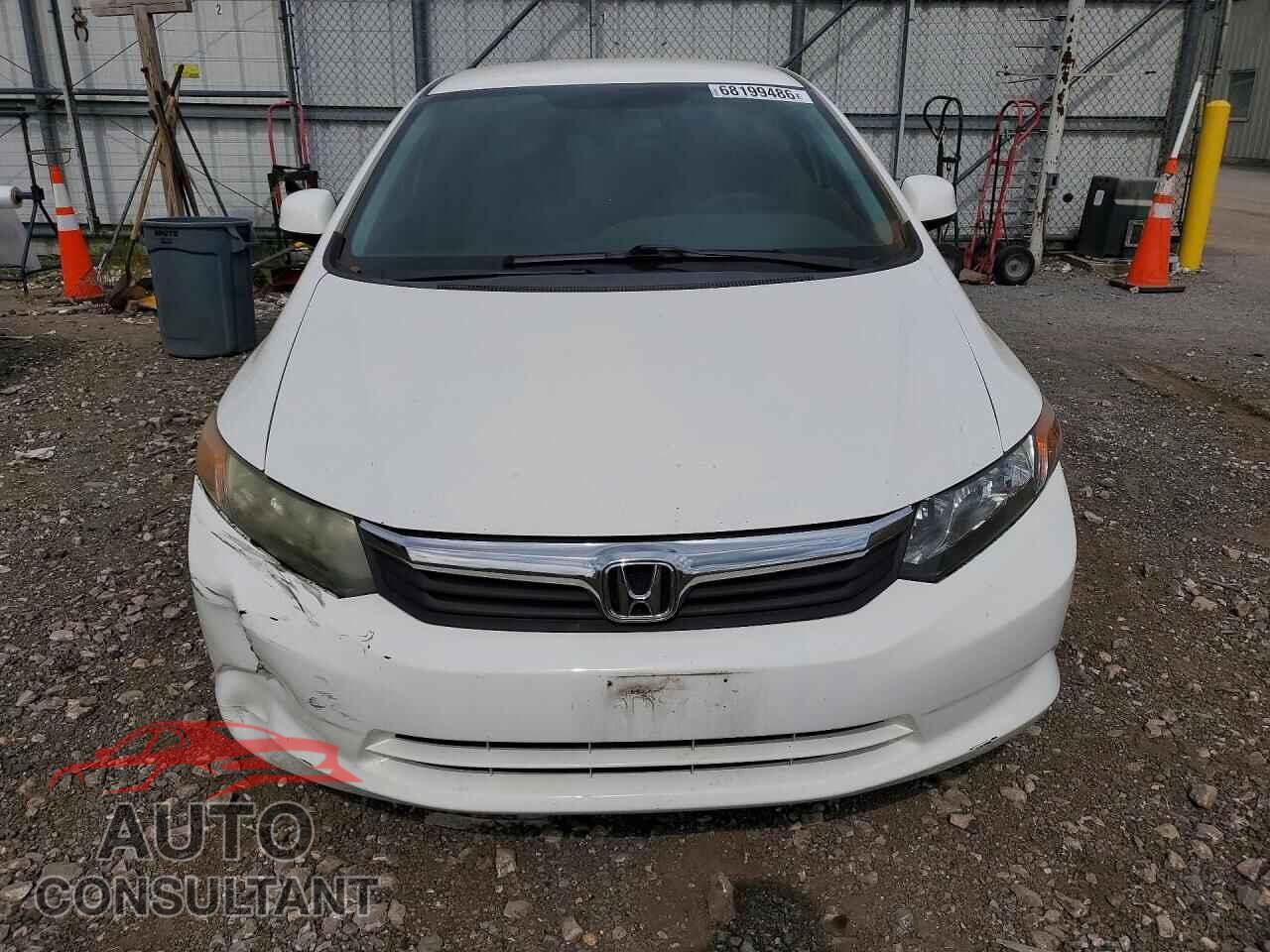 HONDA CIVIC 2012 - 2HGFB2F54CH564206