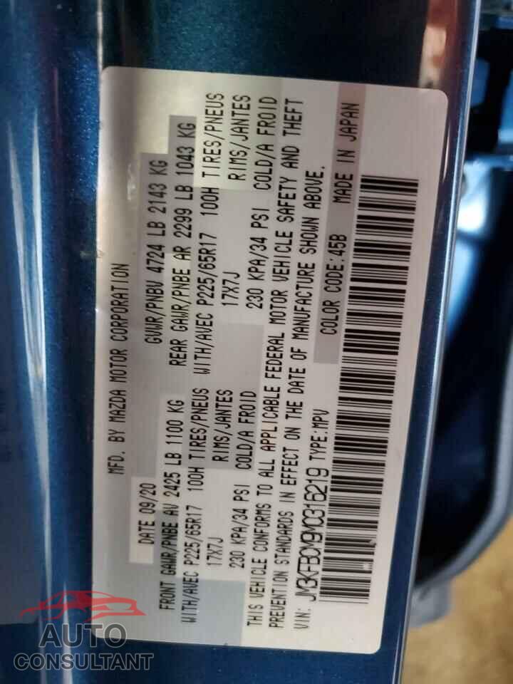 MAZDA CX-5 2021 - JM3KFBCM9M0316219
