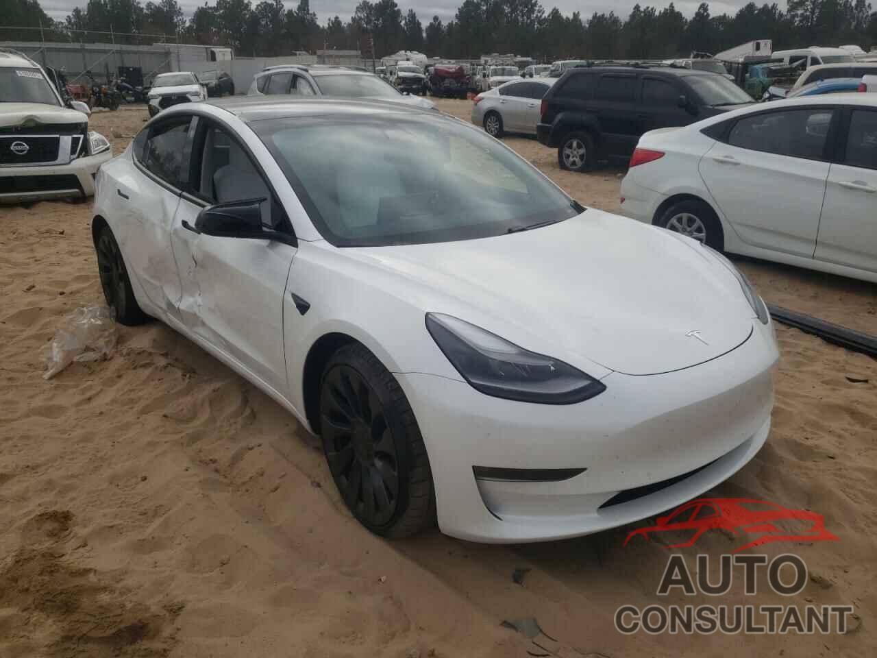 TESLA MODEL 3 2021 - 5YJ3E1ECXMF035515