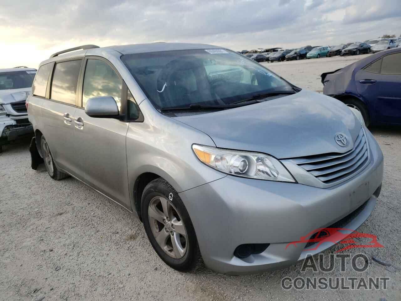 TOYOTA SIENNA 2016 - 5TDKK3DC8GS750987