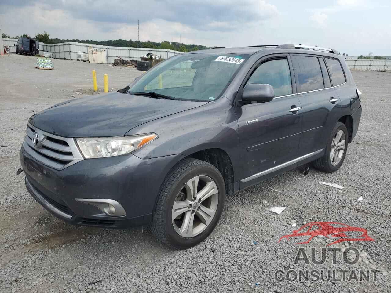 TOYOTA HIGHLANDER 2012 - 5TDYK3EH5CS055316