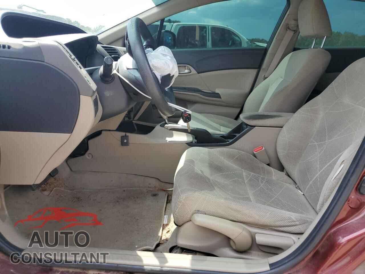HONDA CIVIC 2012 - JHMFB2F54CS000920