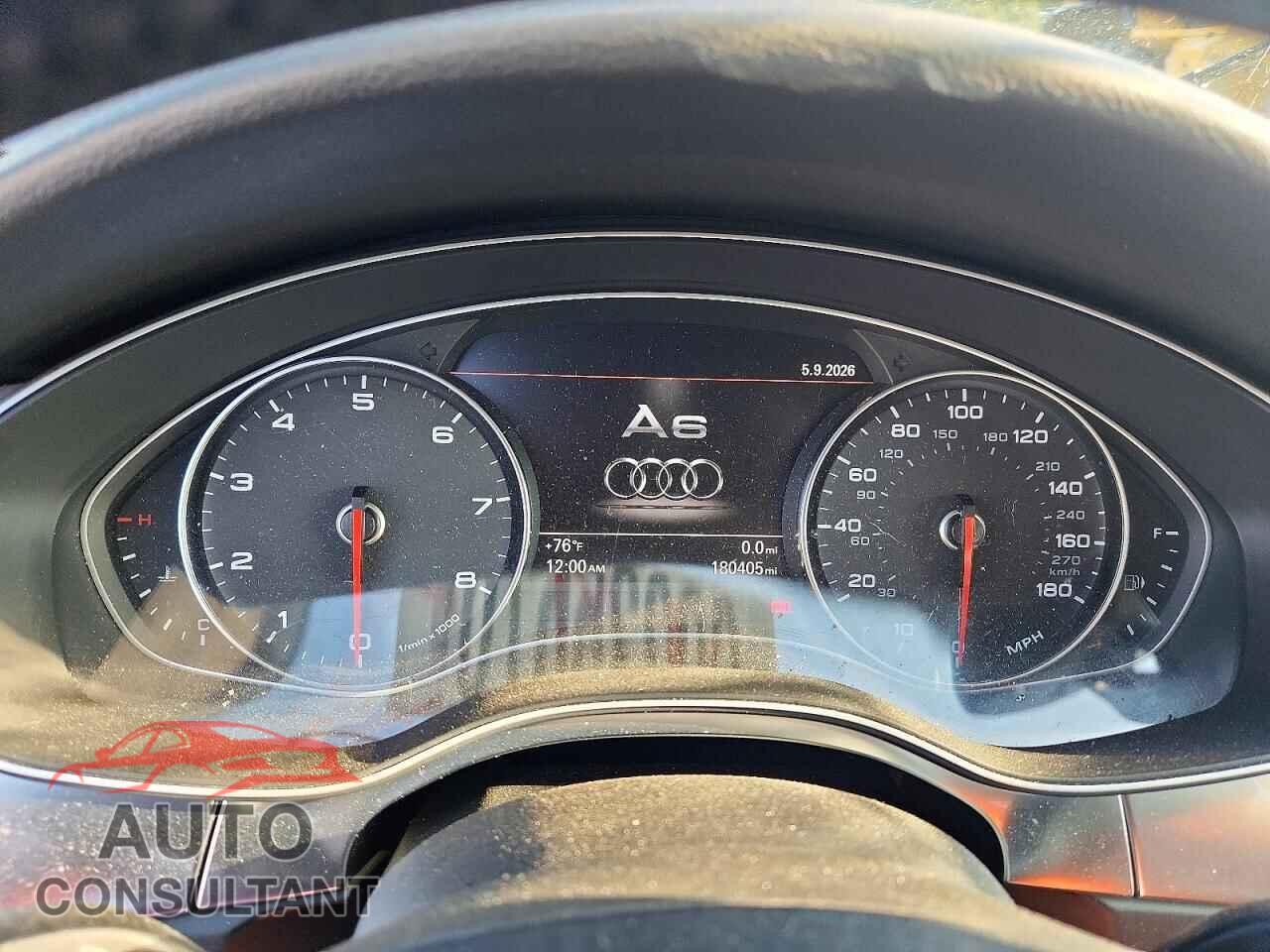 AUDI A6 2013 - WAUGFAFC8DN133700