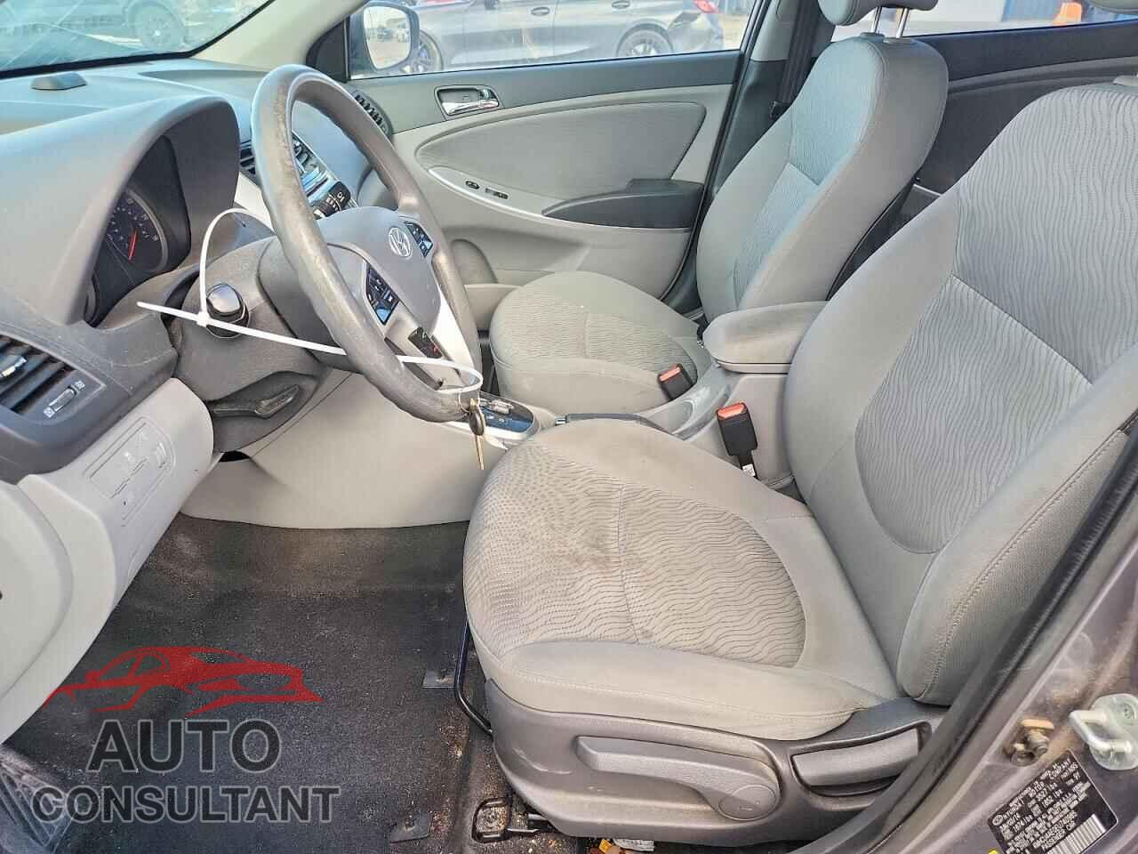 HYUNDAI ACCENT 2014 - KMHCU4AE0EU740985