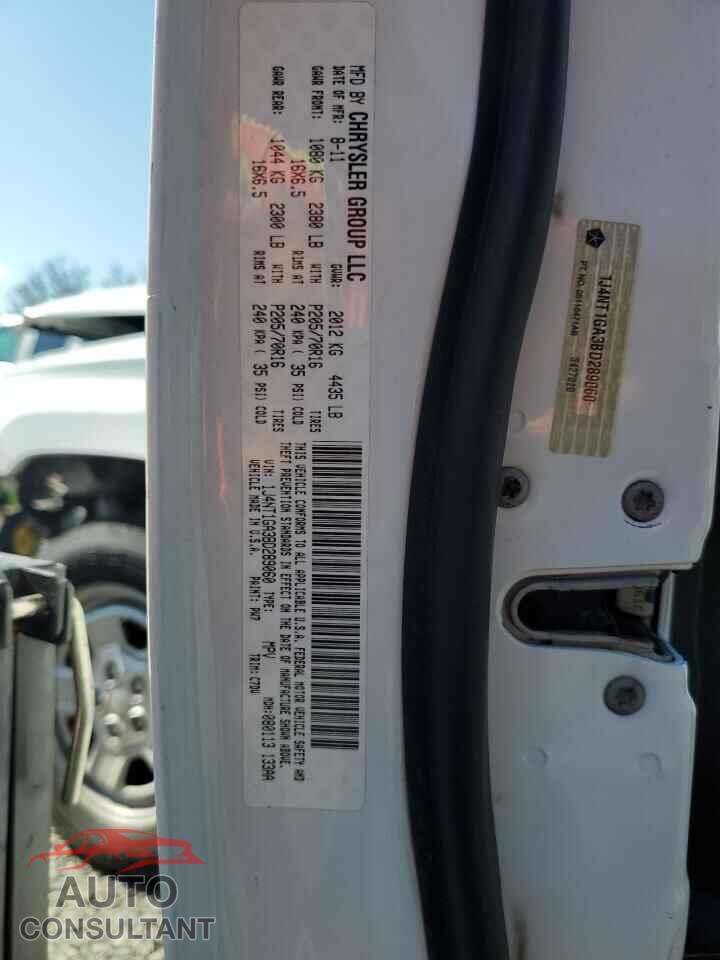 JEEP PATRIOT 2011 - 1J4NT1GA3BD289060