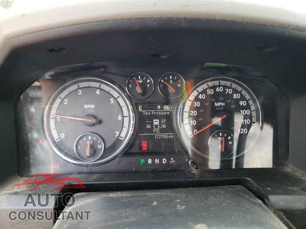 DODGE RAM 1500 2012 - 1C6RD6GP5CS127313