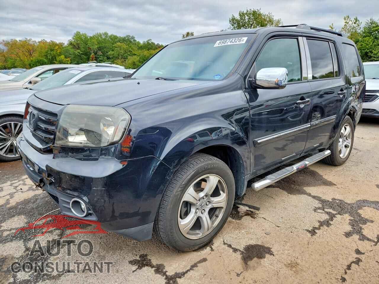 HONDA PILOT 2012 - 5FNYF4H62CB086032