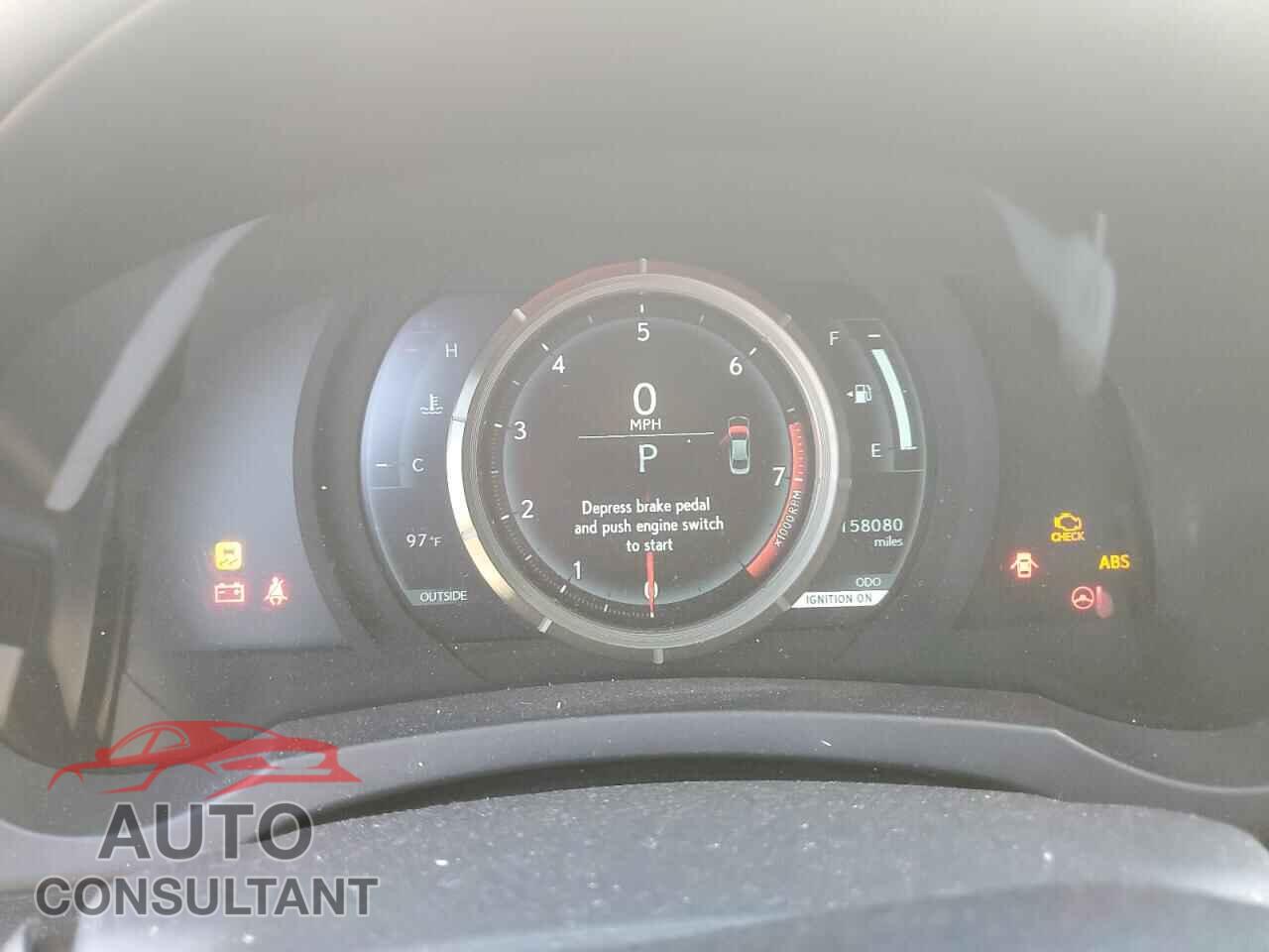 LEXUS IS 2014 - JTHBF1D25E5042407