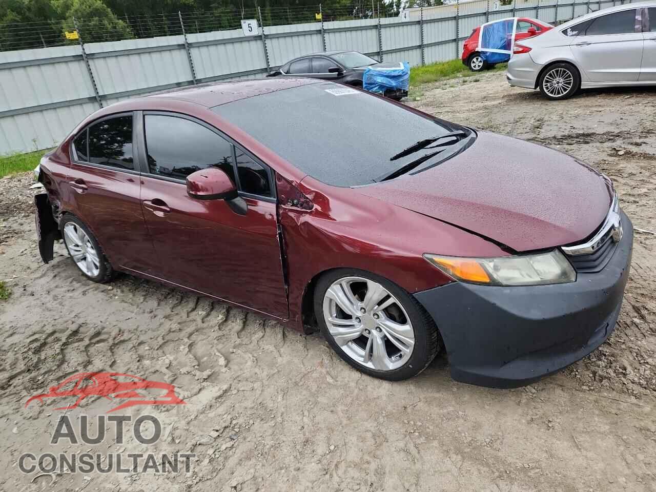HONDA CIVIC 2012 - 2HGFB2F57CH539087