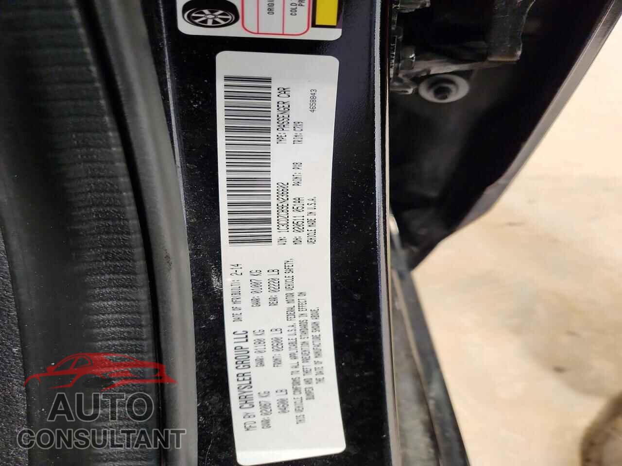 DODGE AVENGER 2014 - 1C3CDZCB9EN236602