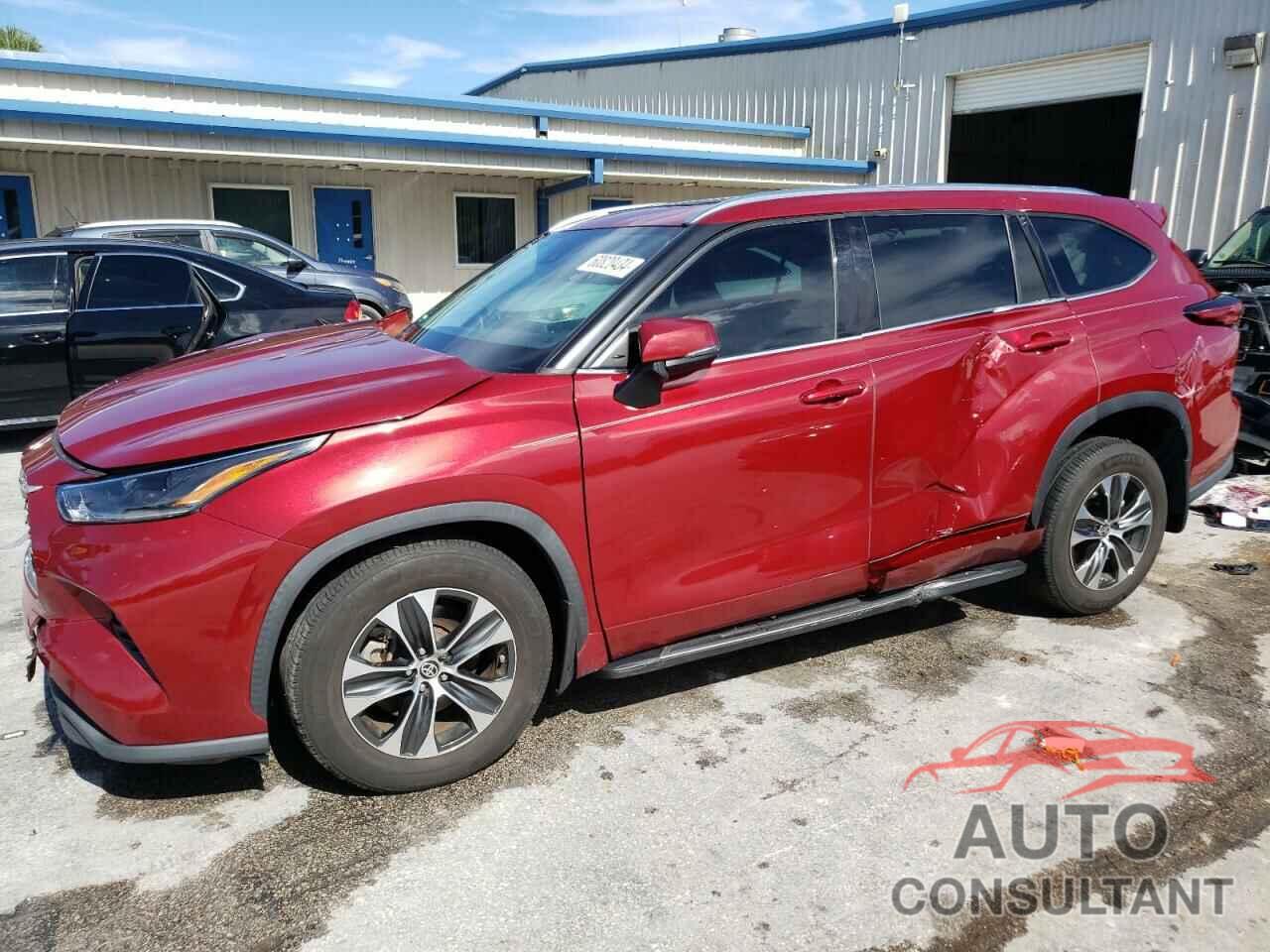 TOYOTA HIGHLANDER 2021 - 5TDGZRBH7MS059660