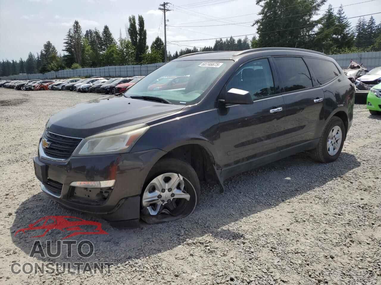 CHEVROLET TRAVERSE 2015 - 1GNKRFED2FJ334540