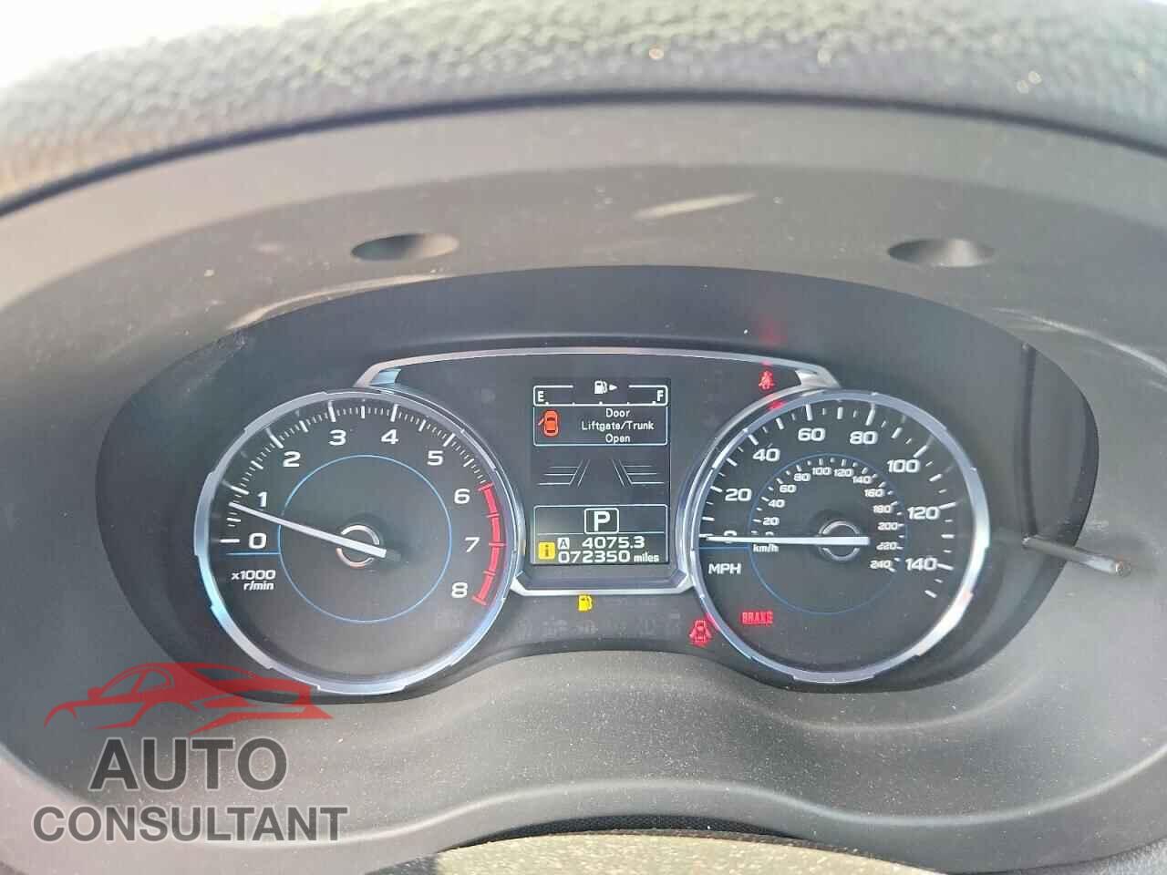 SUBARU FORESTER 2017 - JF2SJARC7HH426730