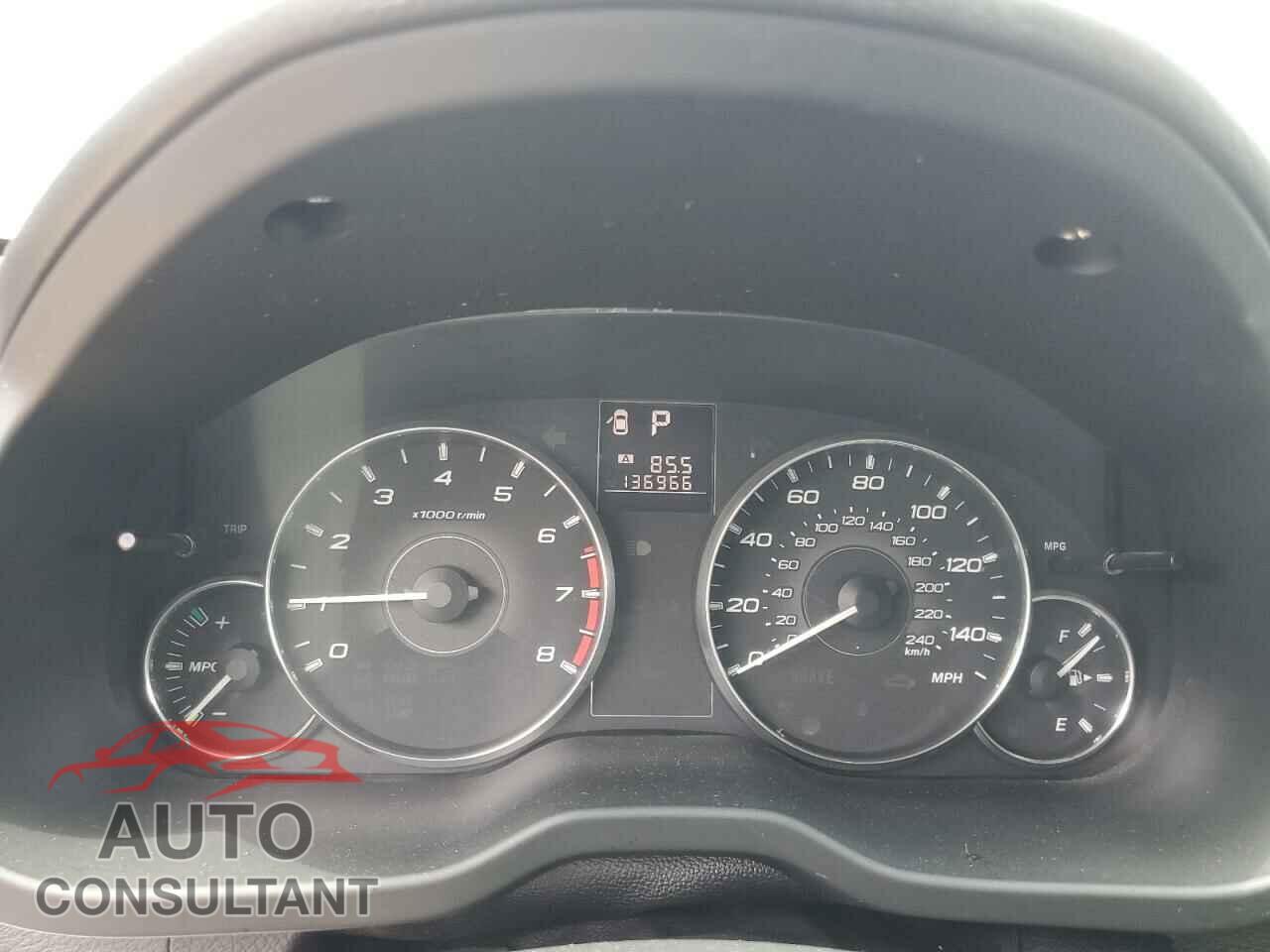 SUBARU OUTBACK 2012 - 4S4BRCCC2C3258556