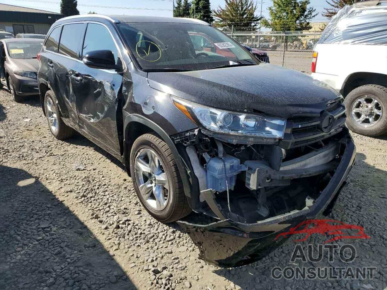 TOYOTA HIGHLANDER 2017 - 5TDDZRFH7HS399717