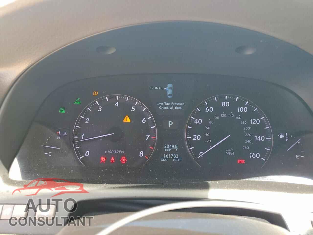 LEXUS LS460 2010 - JTHGL5EF6A5040084