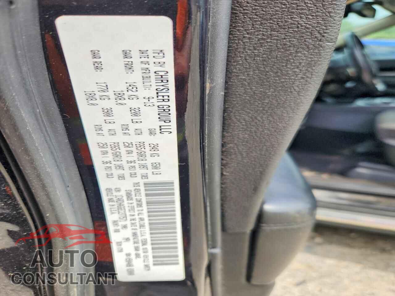 DODGE DURANGO 2014 - 1C4RDHAG6EC277571