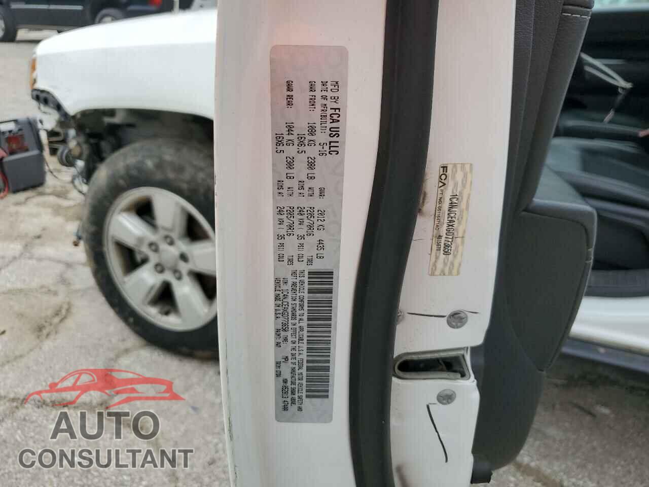 JEEP COMPASS 2016 - 1C4NJCEAXGD773650