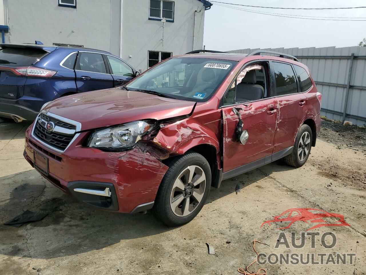 SUBARU FORESTER 2018 - JF2SJAEC0JH498123