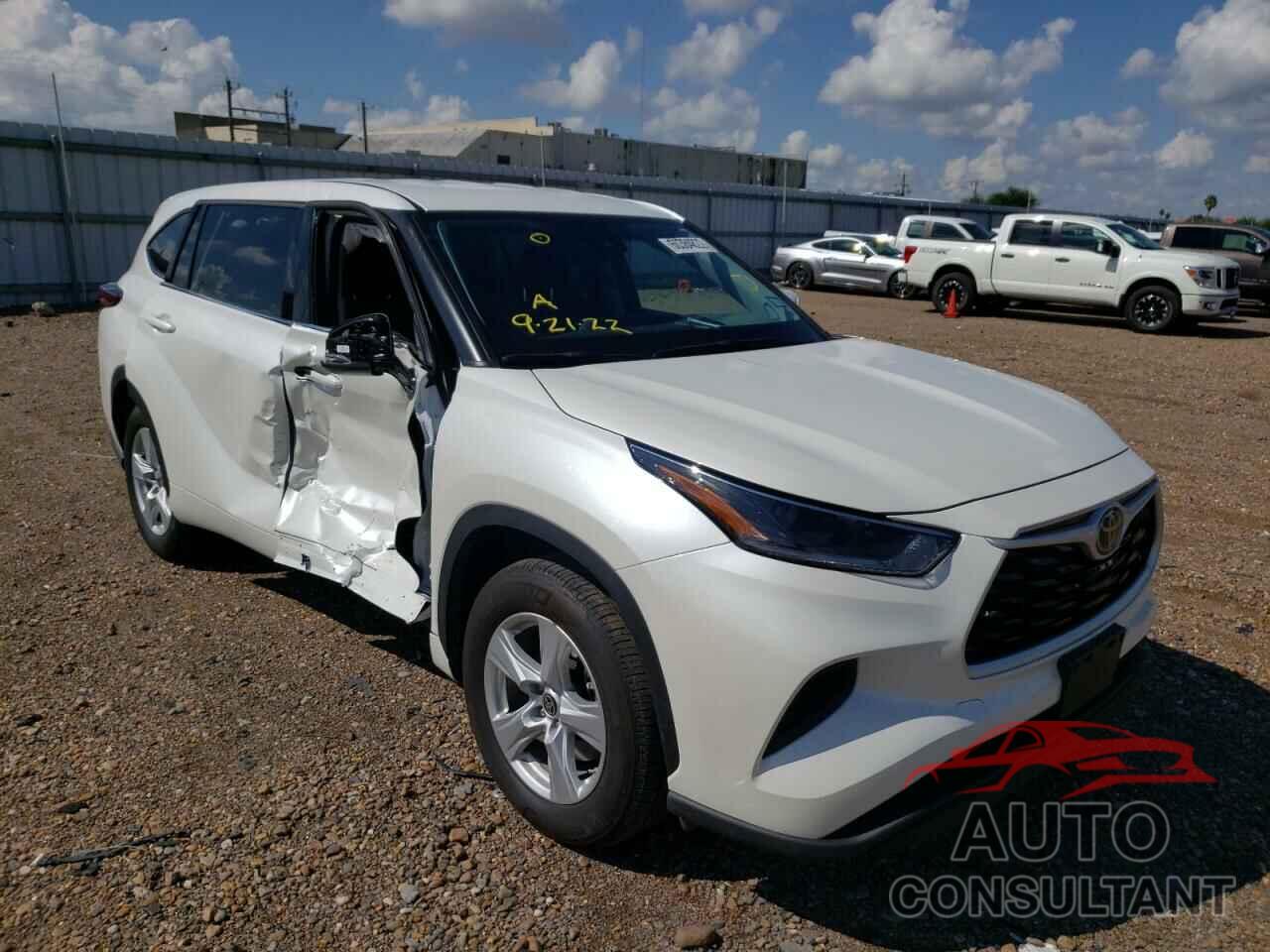 TOYOTA HIGHLANDER 2021 - 5TDCZRAH8MS529632