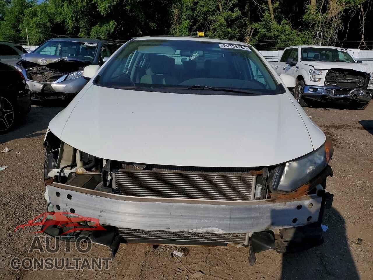 HONDA CIVIC 2012 - 2HGFB2F52CH001333
