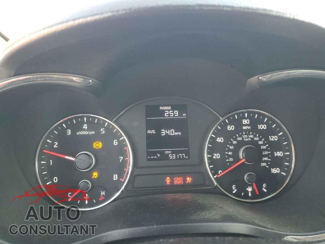 KIA FORTE 2017 - 3KPFK4A74HE048840