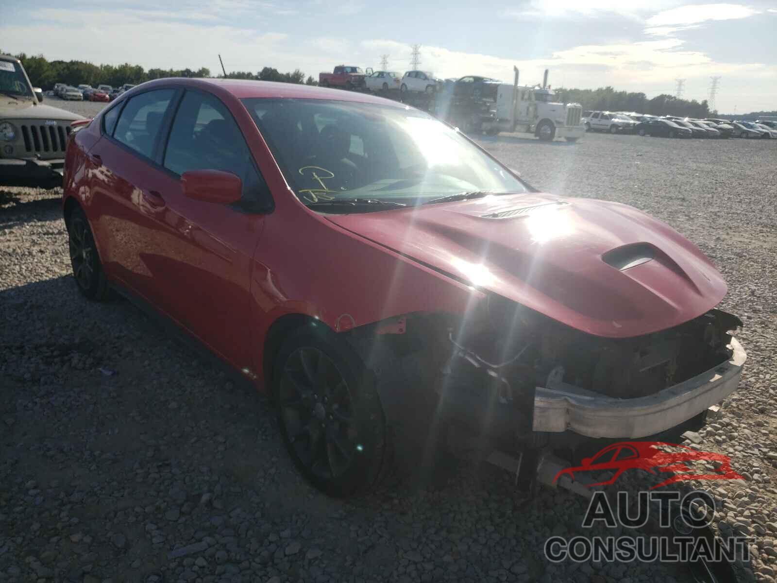 DODGE DART 2016 - 1C3CDFBBXGD624205