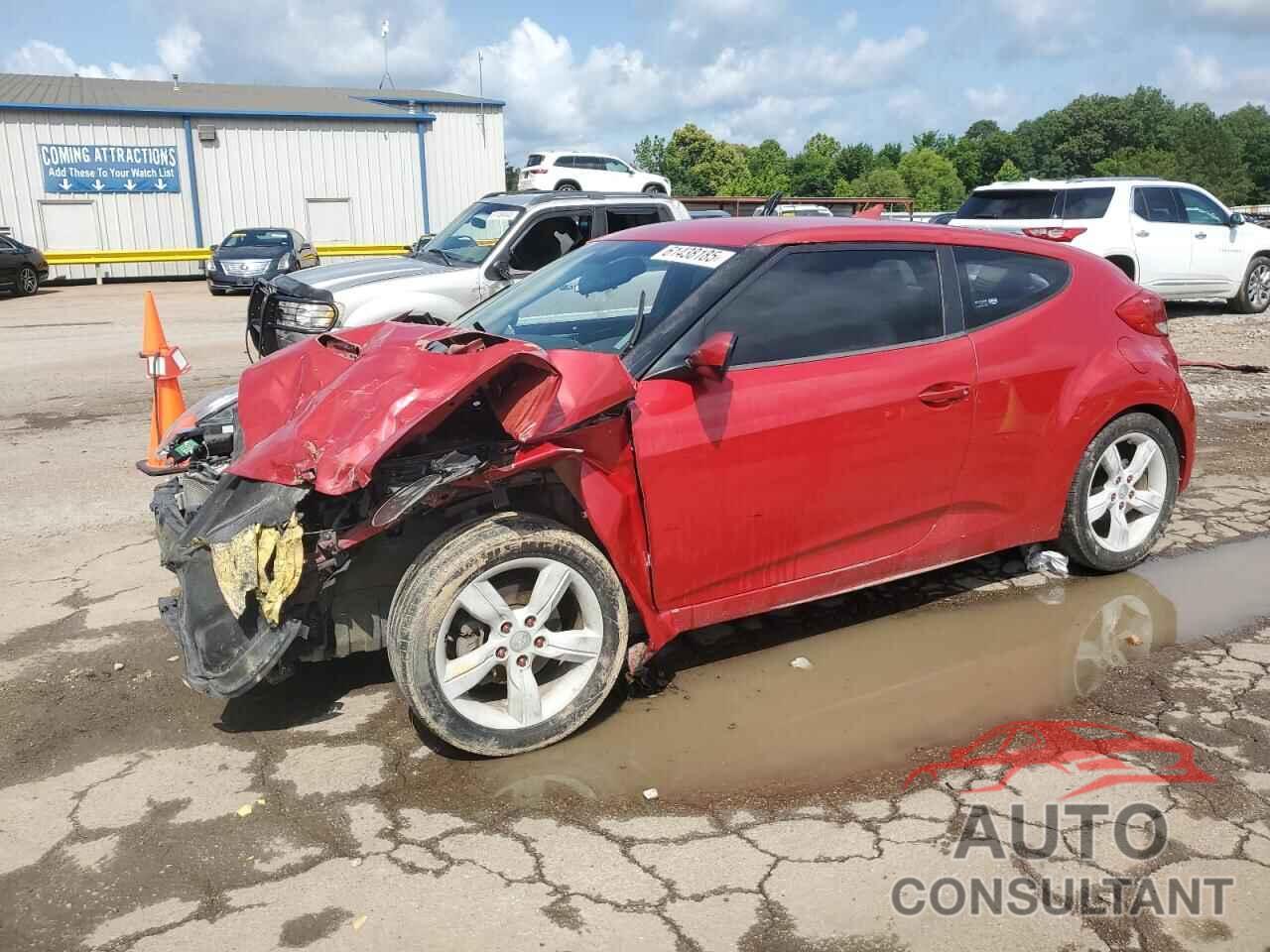 HYUNDAI VELOSTER 2013 - KMHTC6AD8DU087858