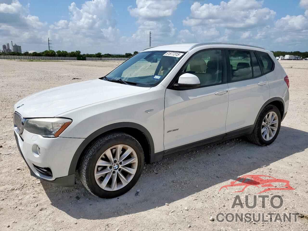 BMW X3 2016 - 5UXWZ7C53G0R31990
