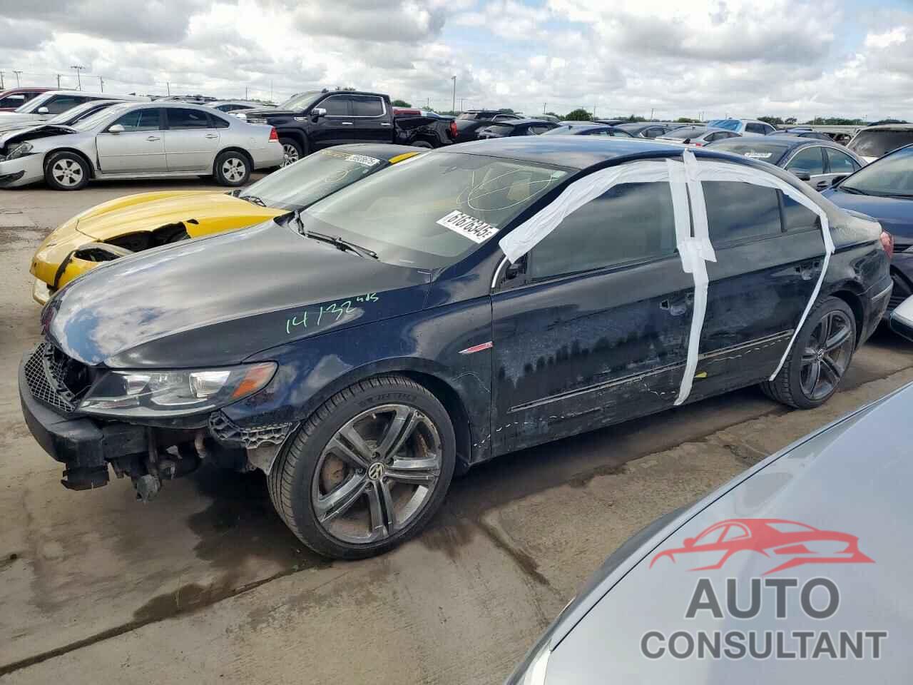 VOLKSWAGEN CC 2014 - WVWBN7AN7EE505492