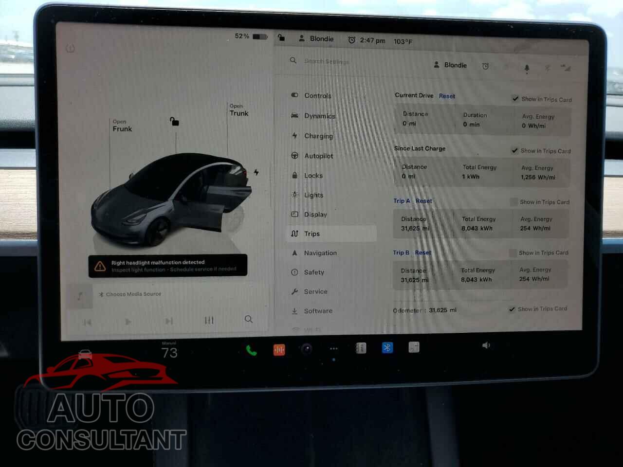 TESLA MODEL 3 2022 - 5YJ3E1EB0NF250927