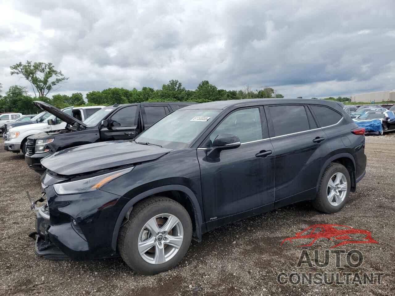 TOYOTA HIGHLANDER 2022 - 5TDBBRCH7NS548509