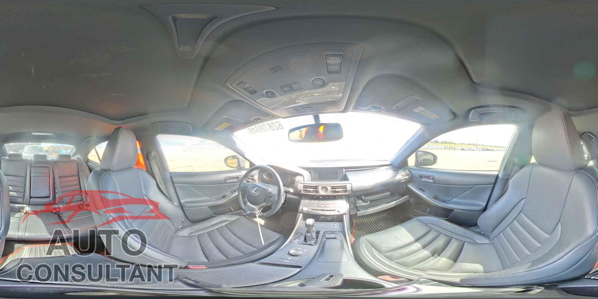 LEXUS IS 2015 - JTHBE1D28F5016386