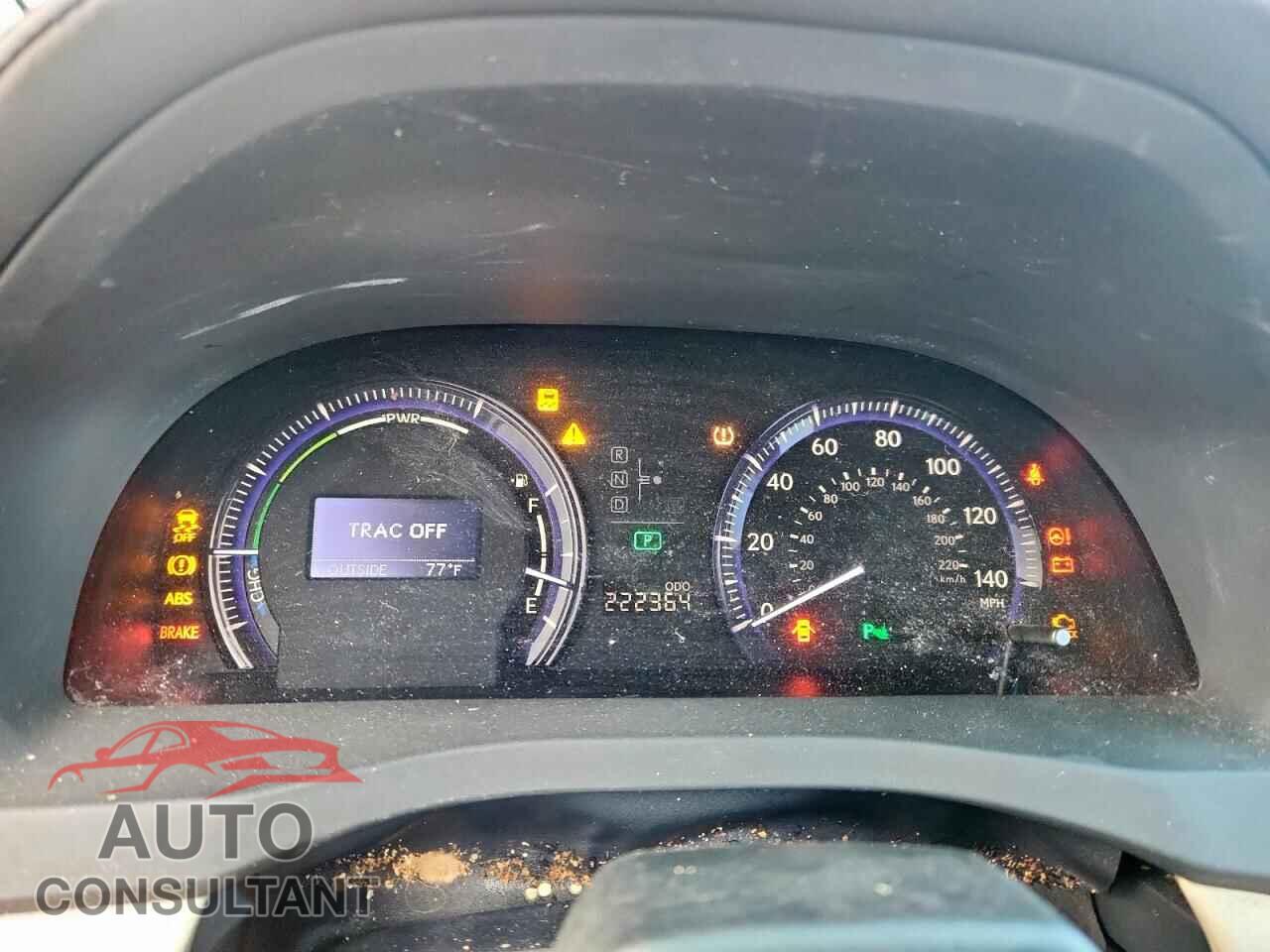LEXUS HS 2010 - JTHBB1BA9A2018290