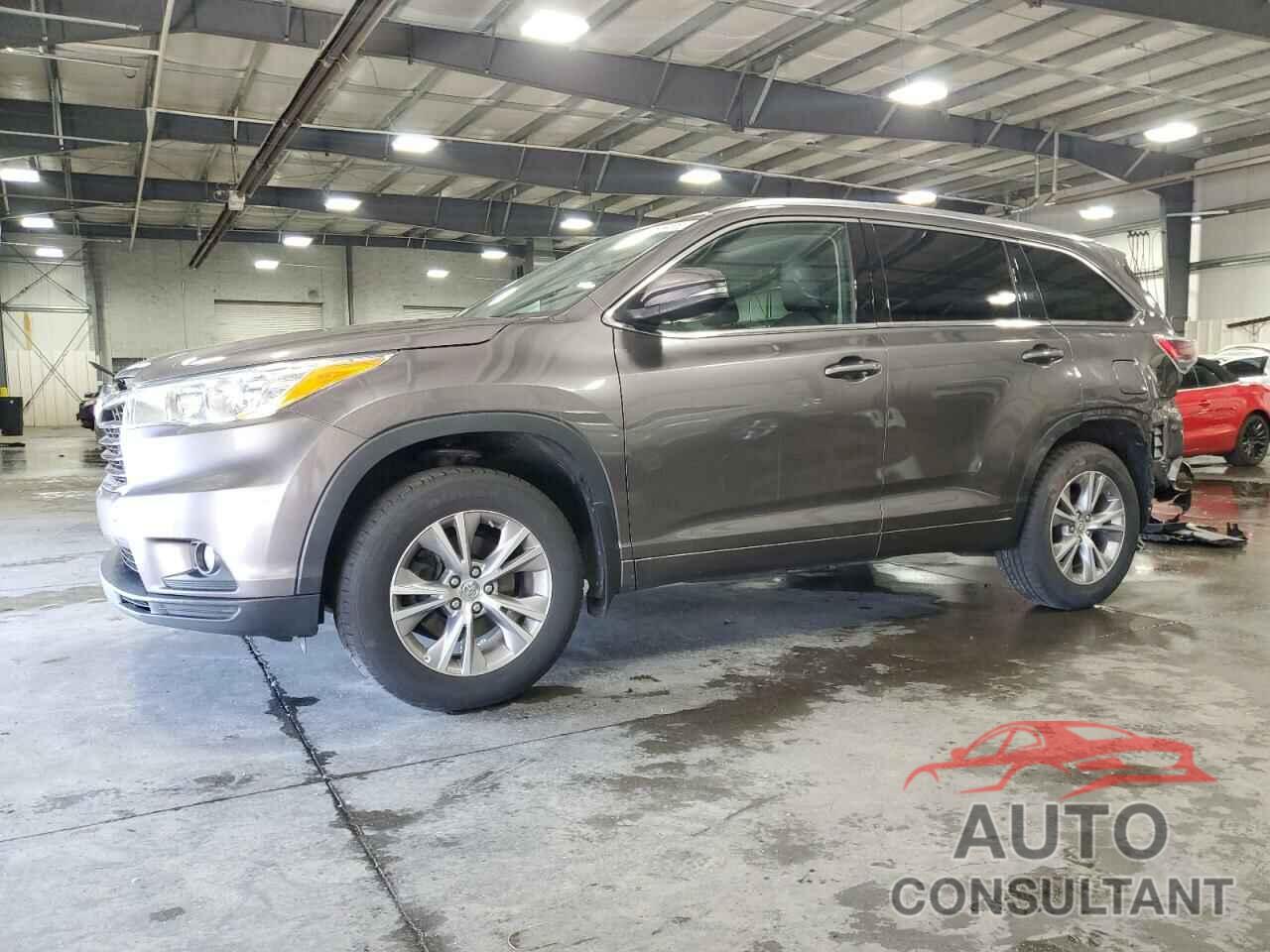 TOYOTA HIGHLANDER 2014 - 5TDJKRFH2ES064593