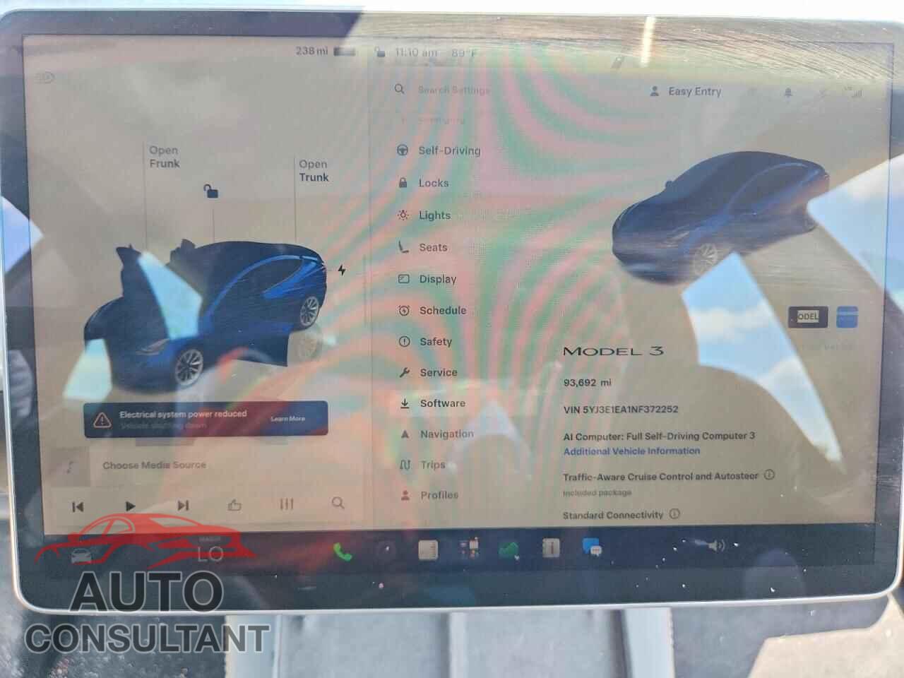 TESLA MODEL 3 2022 - 5YJ3E1EA1NF372252