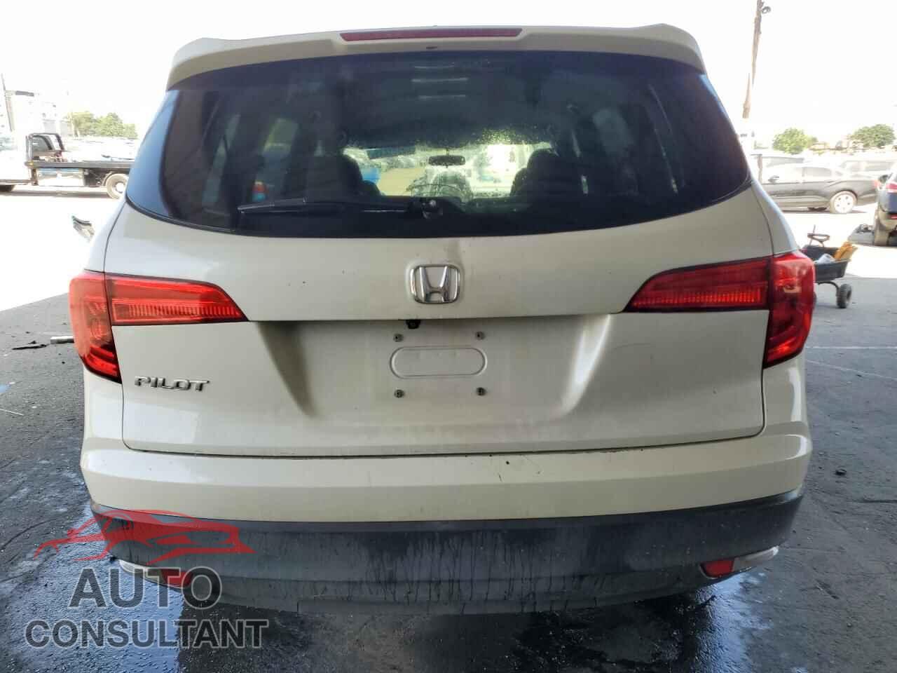 HONDA PILOT 2017 - 5FNYF5H30HB012126
