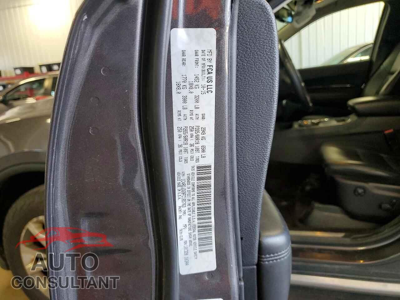 DODGE DURANGO 2015 - 1C4RDJDG9FC185763