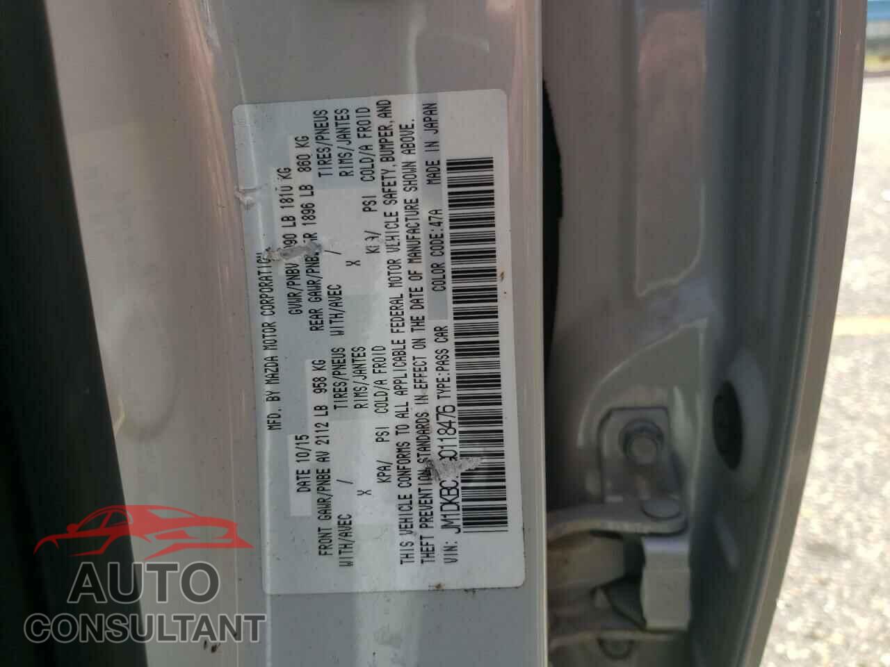 MAZDA CX-3 2016 - JM1DKBC79G0118476