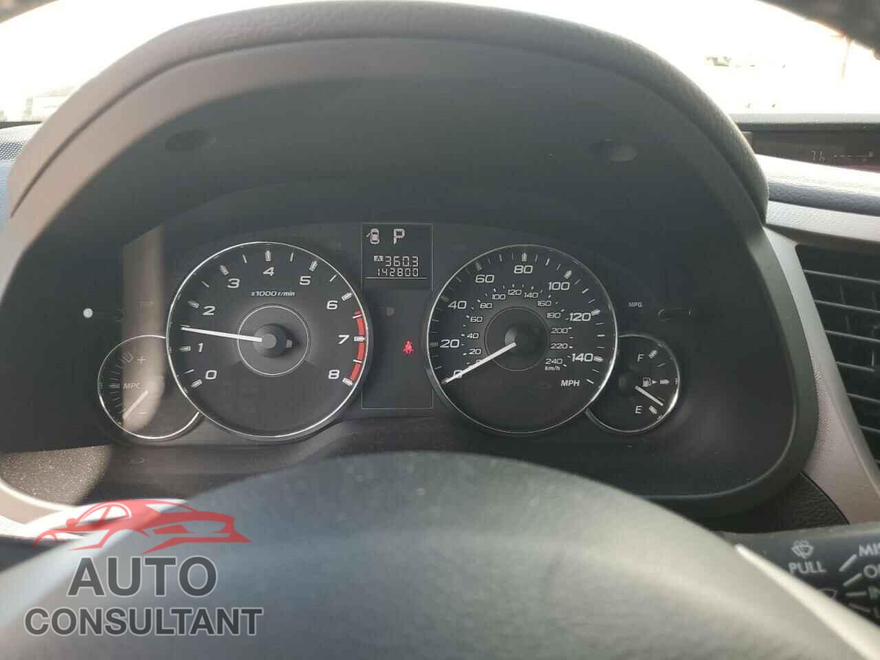 SUBARU OUTBACK 2012 - 4S4BRBCC1C3265797