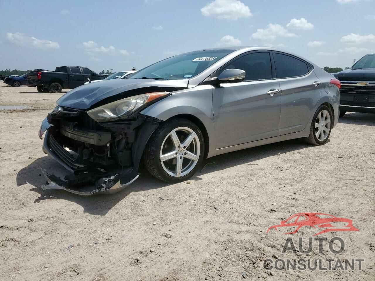 HYUNDAI ELANTRA 2012 - KMHDH4AE5CU188003