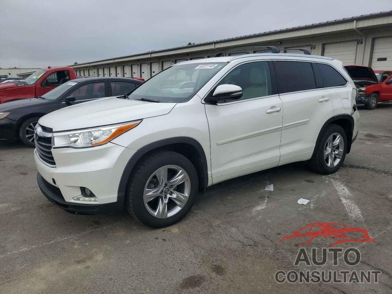 TOYOTA HIGHLANDER 2016 - 5TDDKRFH8GS244547