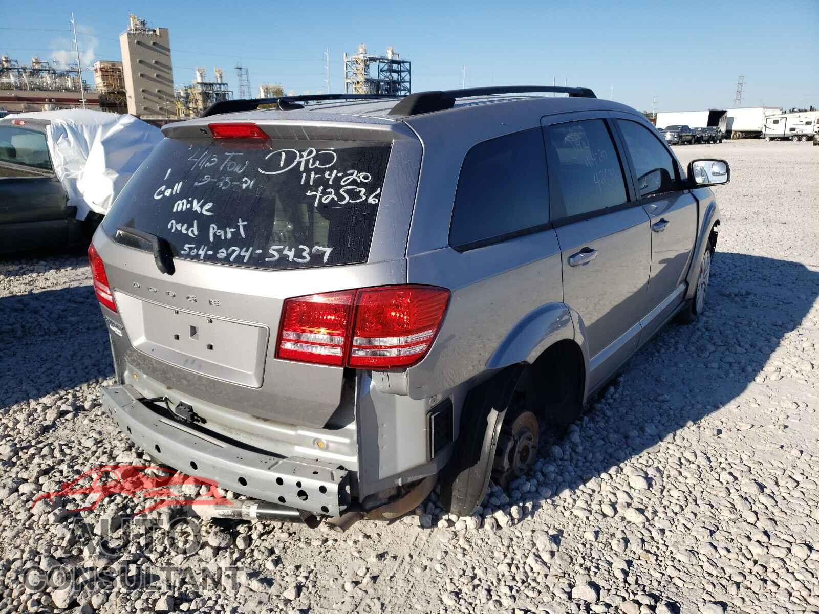 DODGE JOURNEY 2017 - 3C4PDCAB1HT599431