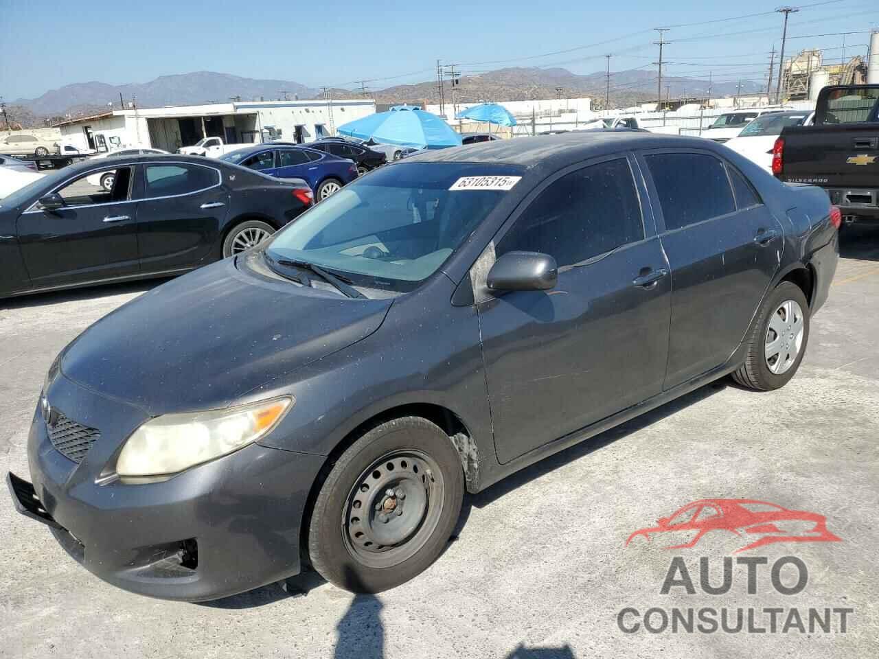 TOYOTA COROLLA 2009 - JTDBL40E699042314