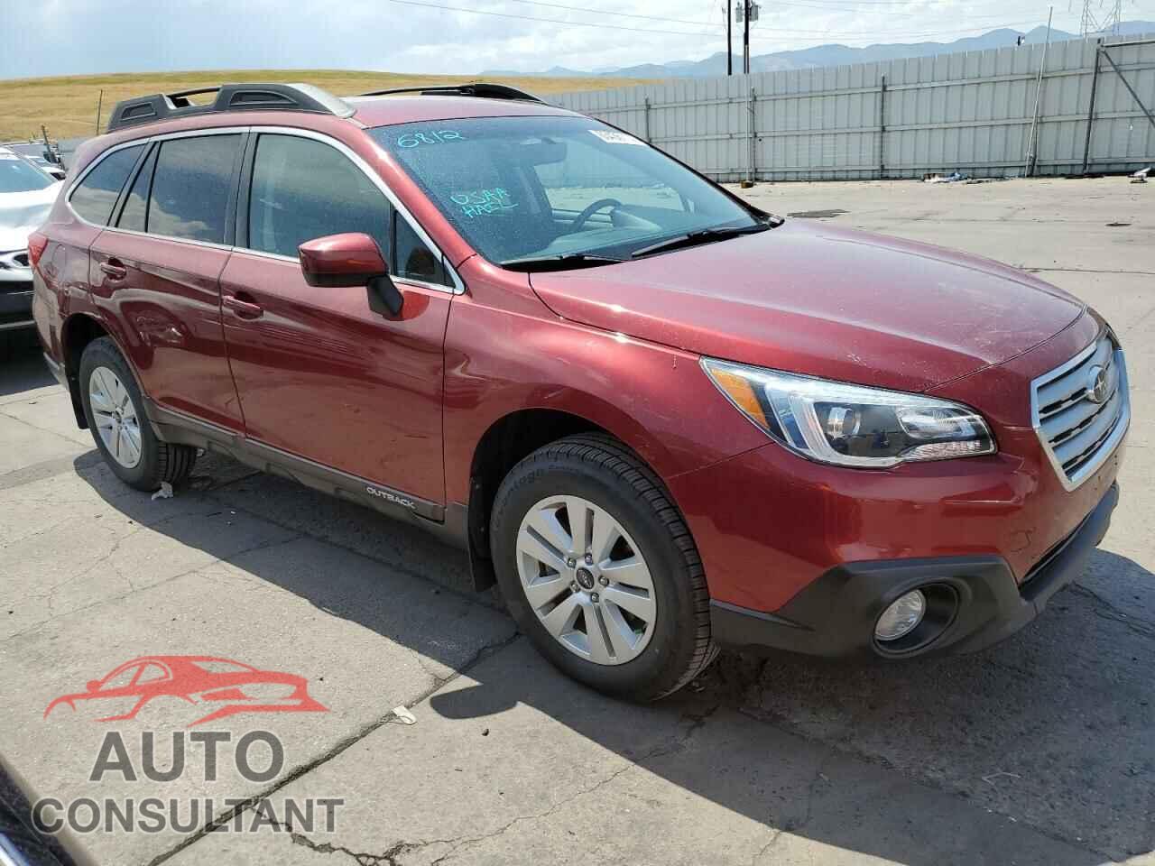 SUBARU OUTBACK 2017 - 4S4BSACC1H3378932