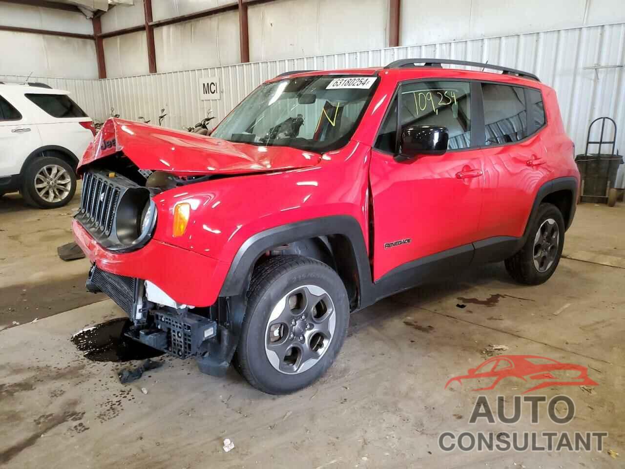 JEEP RENEGADE 2016 - ZACCJBAT6GPE36984