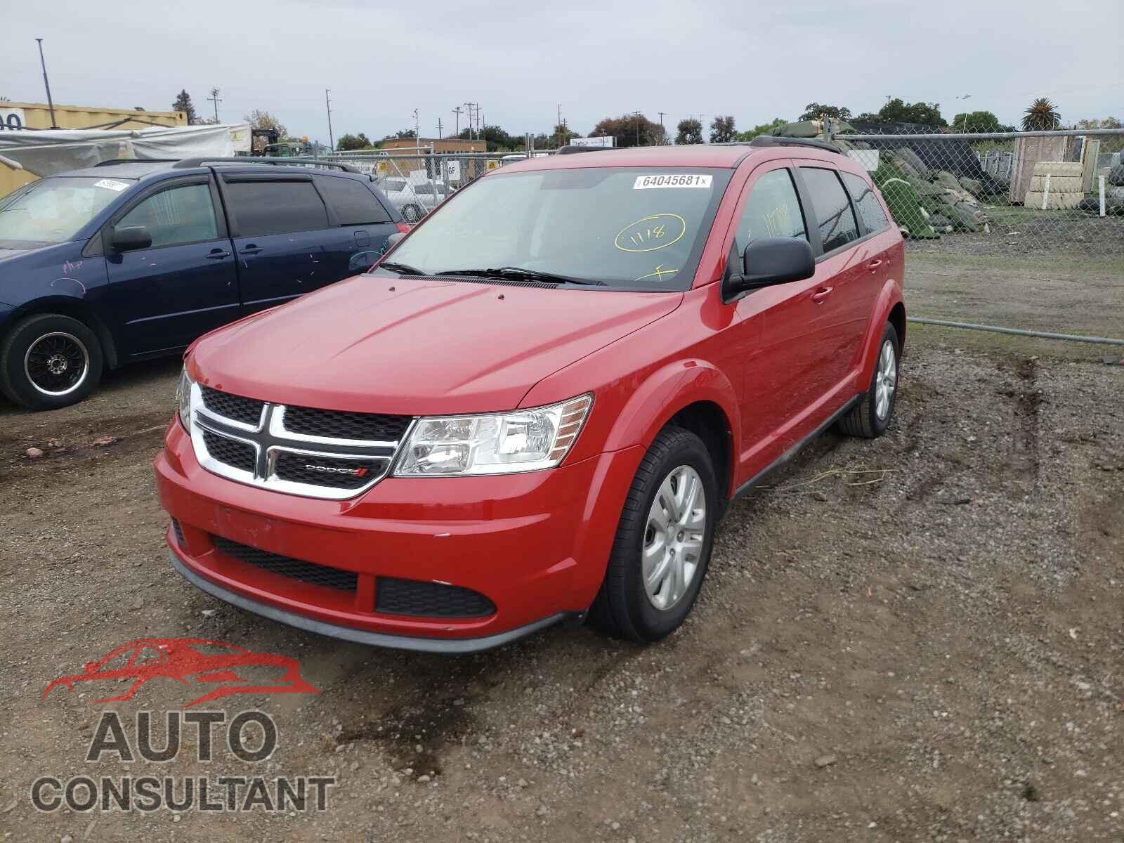 DODGE JOURNEY 2016 - 3C4PDCAB2GT246274