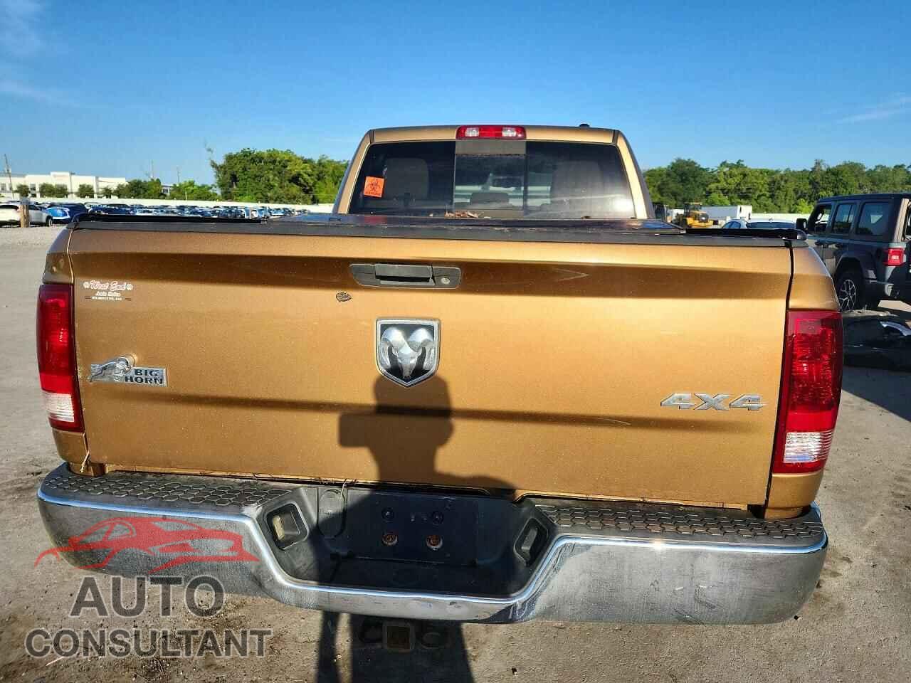 DODGE RAM 2500 2012 - 3C6TD5DT7CG154232